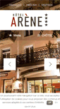 Mobile Screenshot of hotel-arene.fr